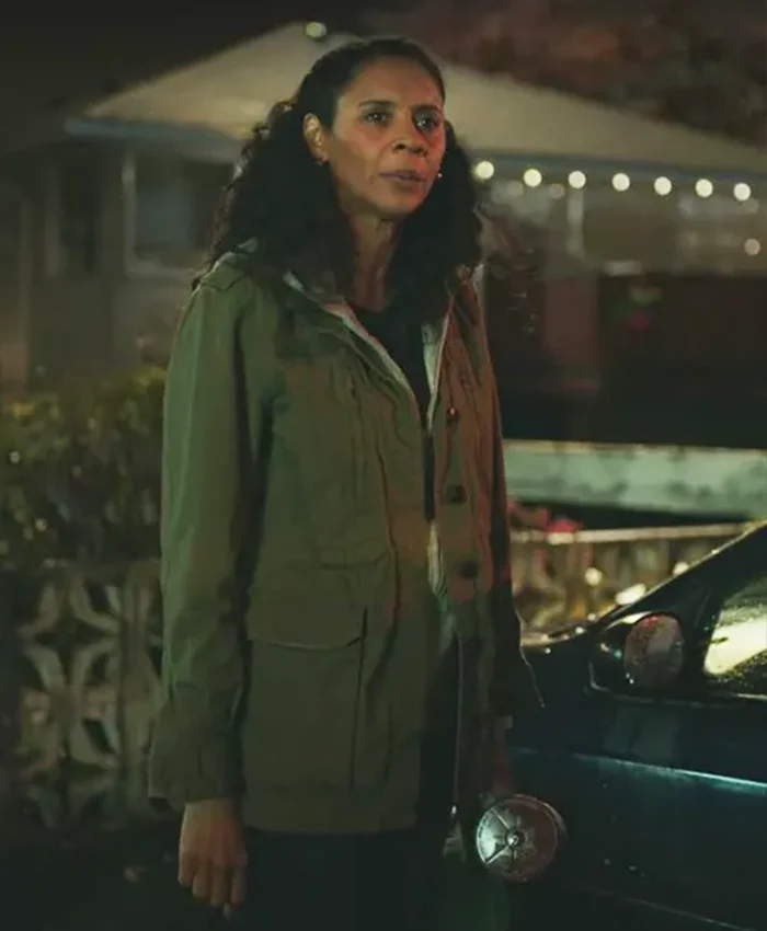 Kimberly Huie Totally Killer Green Jacket Kimberly Huie Totally Killer Green Jacket