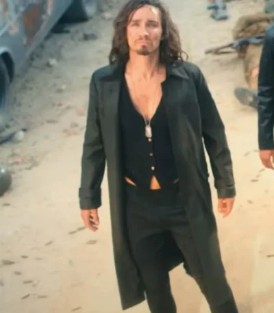 Klaus Hargreeves The Umbrella Academy S02 Long Leather Coat