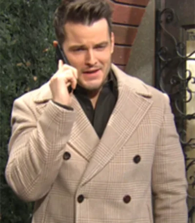 Kyle Abbott The Young And The Restless Peacoat