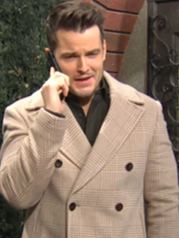Kyle Abbott The Young And The Restless Peacoat
