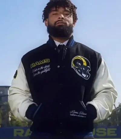 Kyren Williams LA Rams Varsity Jacket