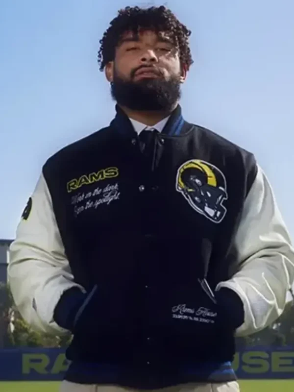 Kyren Williams LA Rams Varsity Jacket