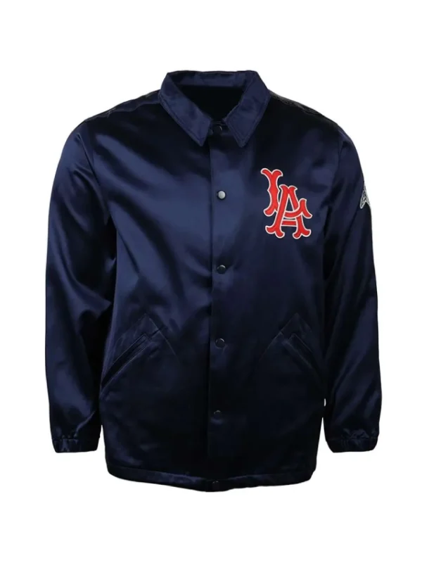 LA Angels 1946 Navy Windbreaker Jacket
