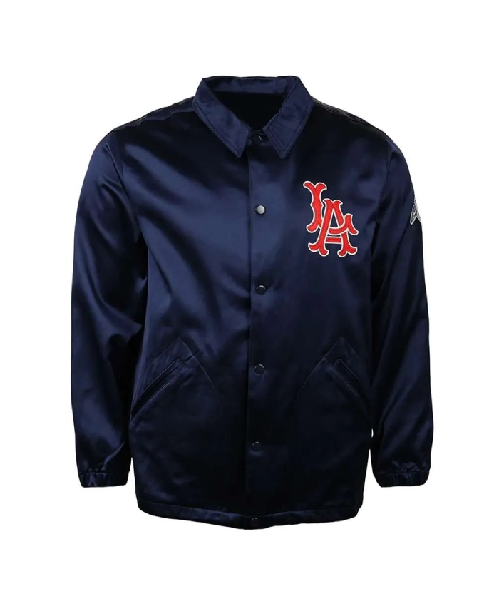 LA Angels 1946 Navy Windbreaker Jacket LA Angels 1946 Navy Windbreaker Jacket
