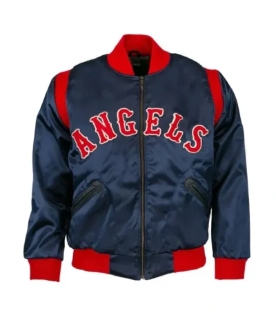 LA Angels 1961 Blue Satin Jacket