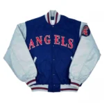 LA Angels Blue and Gray Varsity Jacket