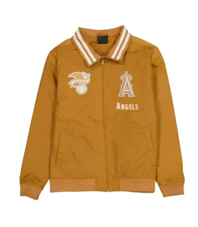 LA Angels Logo Select Light Bronze Jacket