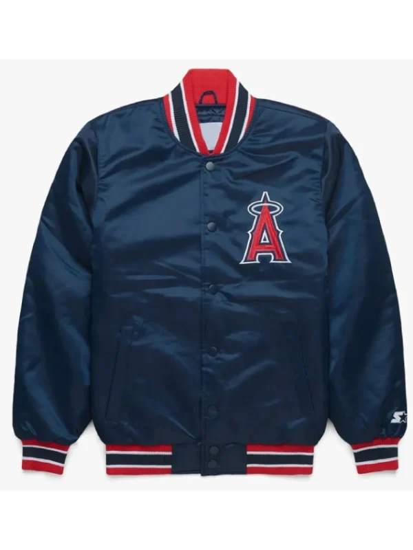 LA Angels Navy Bomber Jacket