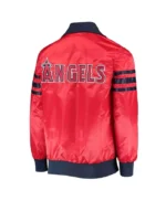 The Captain II LA Angels Red Satin Jacket