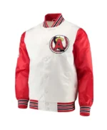 LA Angels The Legend White and Red Satin Jacket