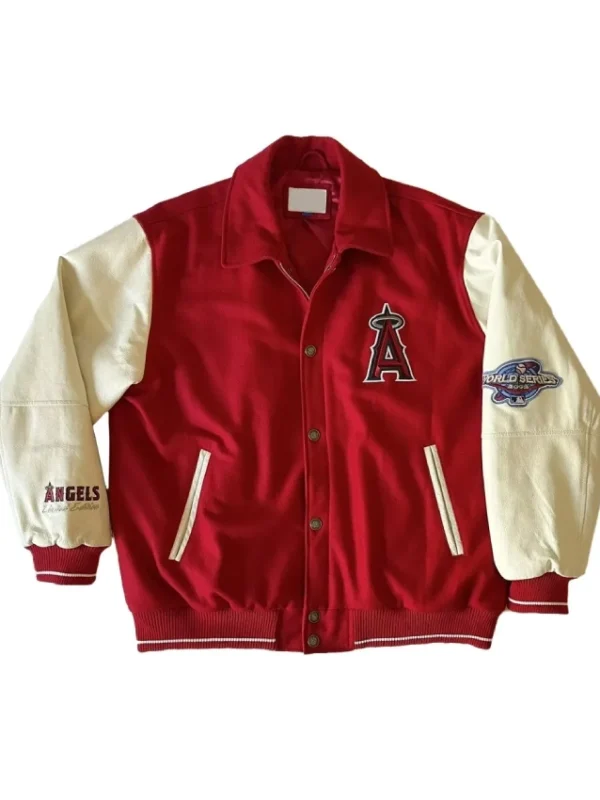 LA Angels World Series Champion 2002 Varsity Jacket