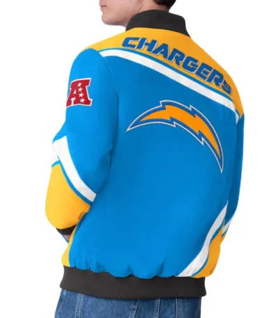 LA Chargers Maximum Racing Powder Blue Jacket