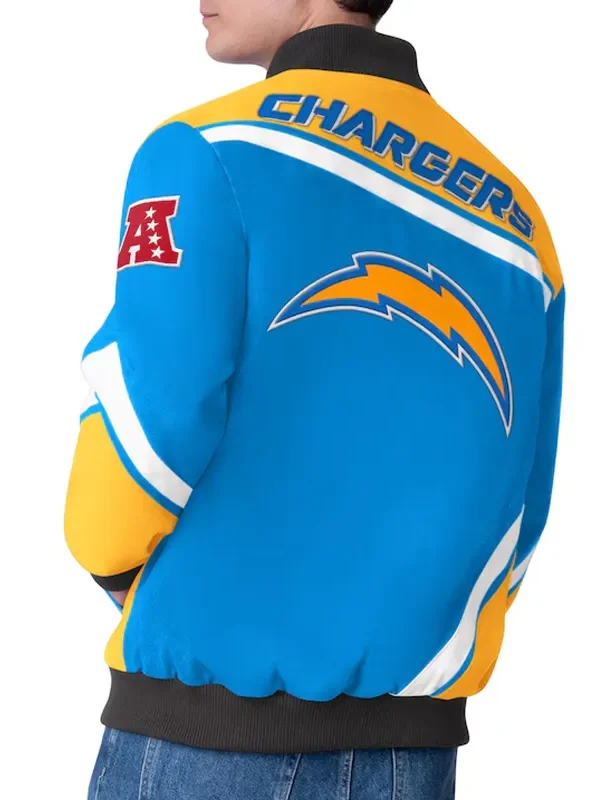 LA Chargers Maximum Racing Powder Blue Jacket