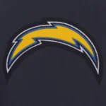 LA Chargers Navy Poly Twill Jacket