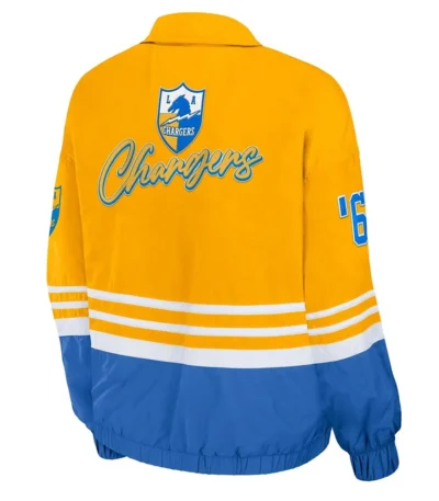 LA Chargers Throwback Windbreaker Jacket