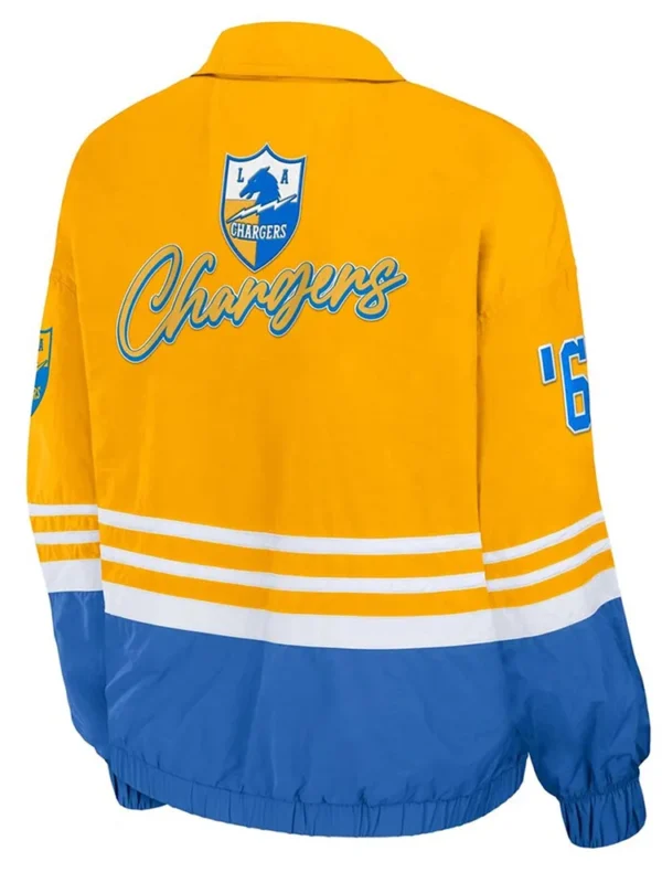LA Chargers Throwback Windbreaker Jacket