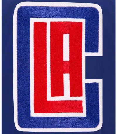 LA Clippers Bomber Lightweight Nylon Jacket