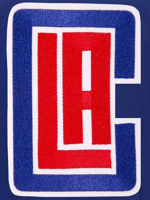 LA Clippers Bomber Lightweight Nylon Jacket