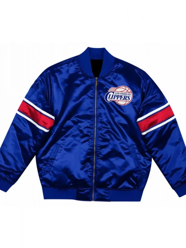 LA Clippers Royal Blue Bomber Jacket