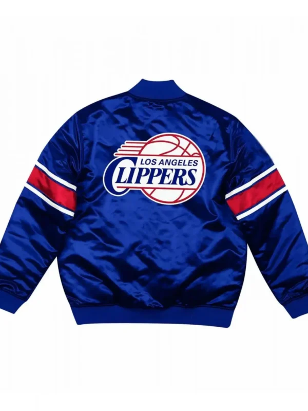 LA Clippers Royal Blue Bomber Jacket