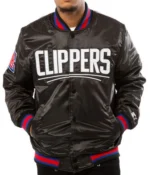 LA Clippers Starter Bomber Jacket
