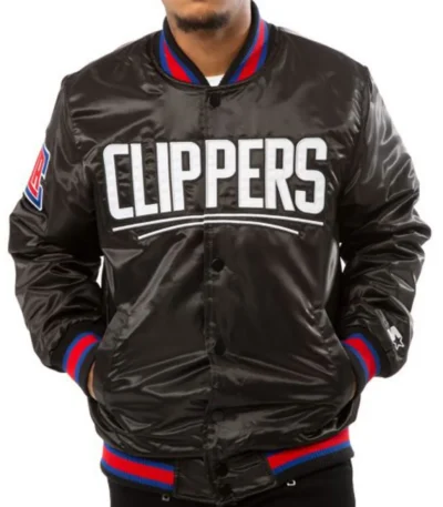 LA Clippers Starter Bomber Jacket