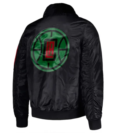 LA Clippers Ty Mopkins Black Jacket