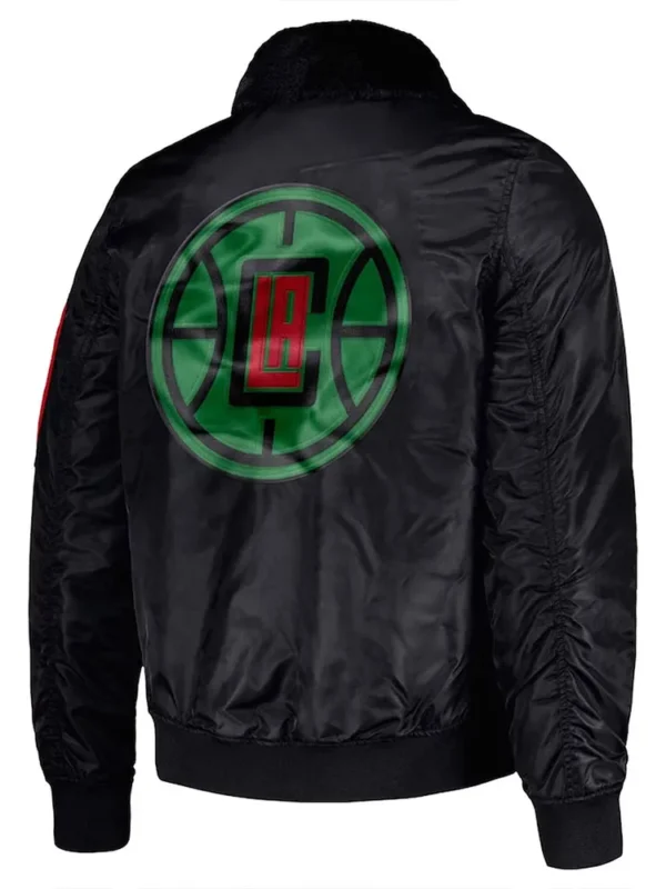 LA Clippers Ty Mopkins Black Jacket