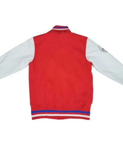 LA Dodgers 1959 Red and White Varsity Jacket