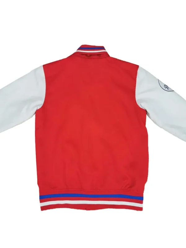 LA Dodgers 1959 Red and White Varsity Jacket