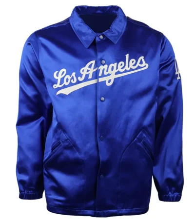 LA Dodgers 1962 Blue Satin Windbreaker