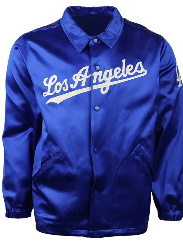 LA Dodgers 1962 Blue Satin Windbreaker