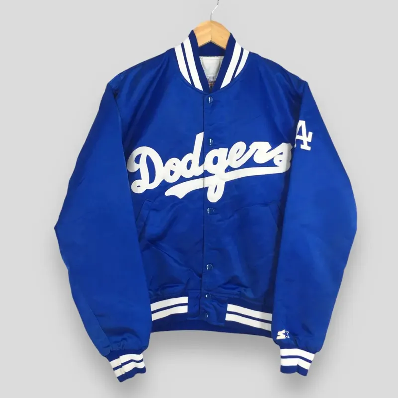 LA Dodgers 1990’s Blue Bomber Jacket LA Dodgers 1990’s Blue Bomber Jacket