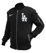 LA Dodgers Black Bomber Jacket