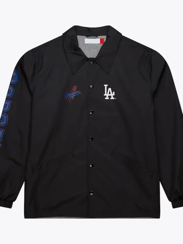 LA Dodgers Black Coaches Jacket