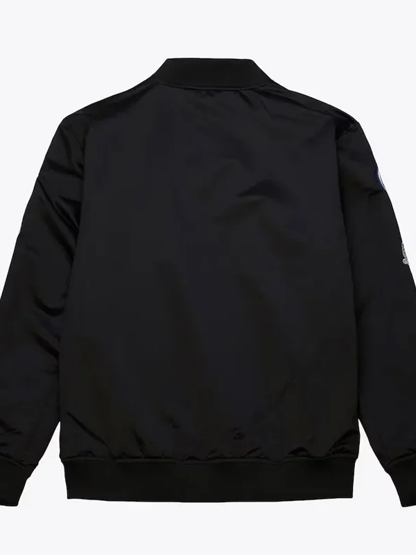 LA Dodgers Black Out Satin Jacket