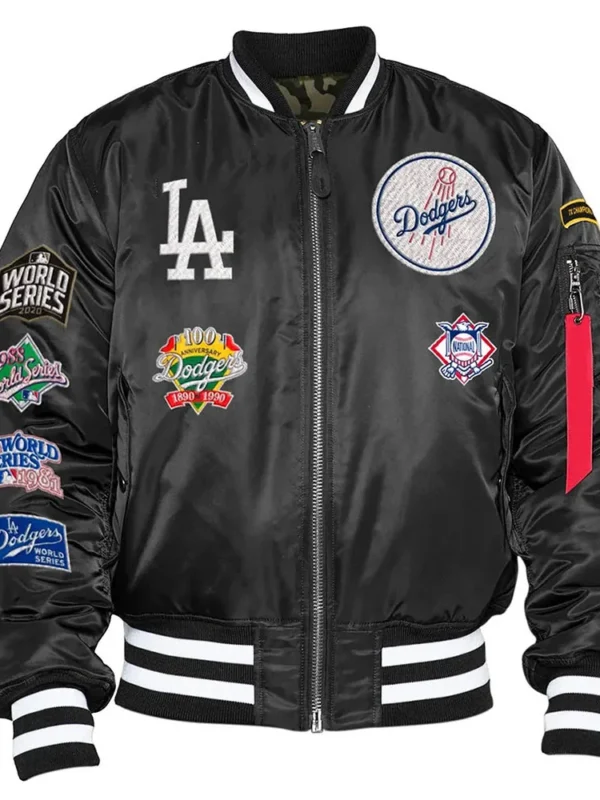 LA Dodgers Bomber MA-1 Jacket
