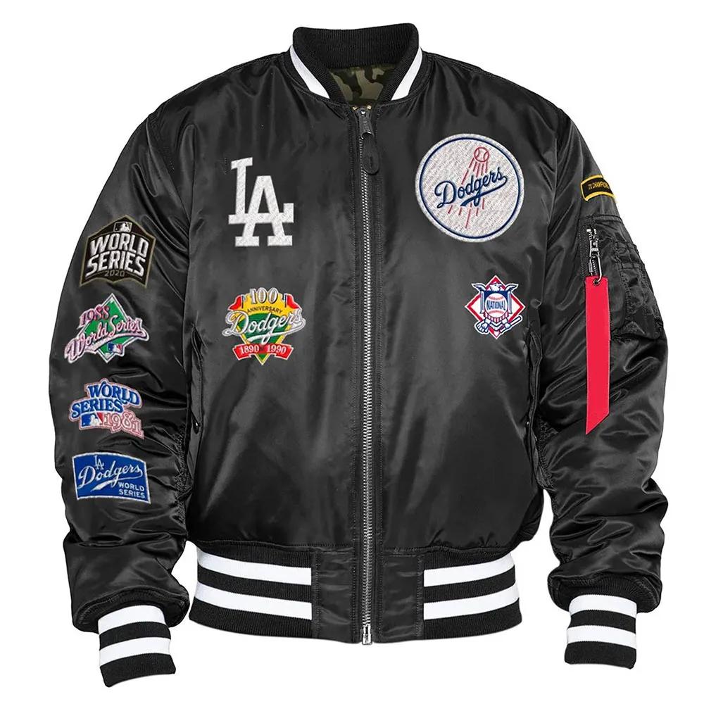 LA Dodgers Bomber MA-1 Jacket LA Dodgers Bomber MA-1 Jacket