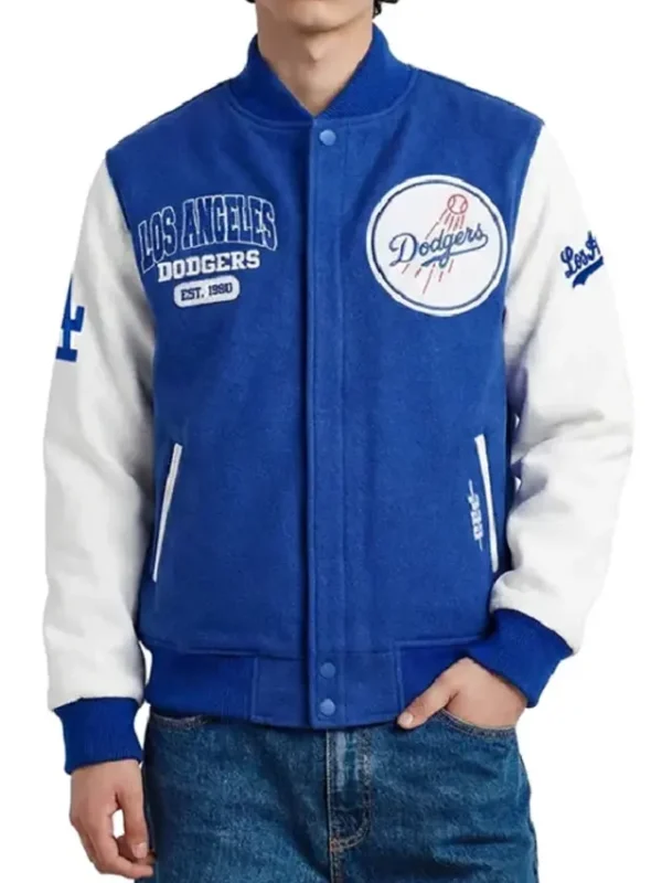 LA Dodgers City Arch Varsity Jacket