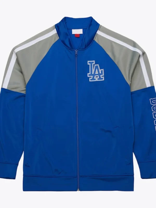 LA Dodgers Color Blocked Full-Zip Track Jacket
