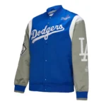 LA Dodgers Cooperstown Team Origins Satin Jacket