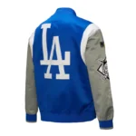 LA Dodgers Cooperstown Team Origins Satin Jacket