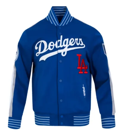 LA Dodgers Current Logo Game Day Blue Jacket