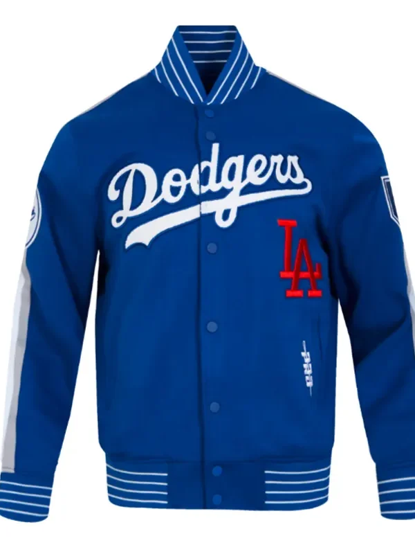 LA Dodgers Current Logo Game Day Blue Jacket