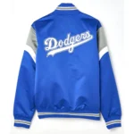 LA Dodgers Heavyweight Royal Satin Jacket