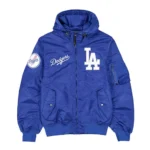 LA Dodgers Historic L-2B Hooded Bomber Jacket