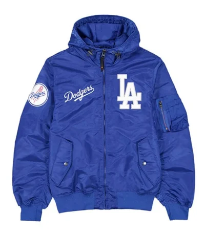 LA Dodgers Historic L-2B Hooded Bomber Jacket