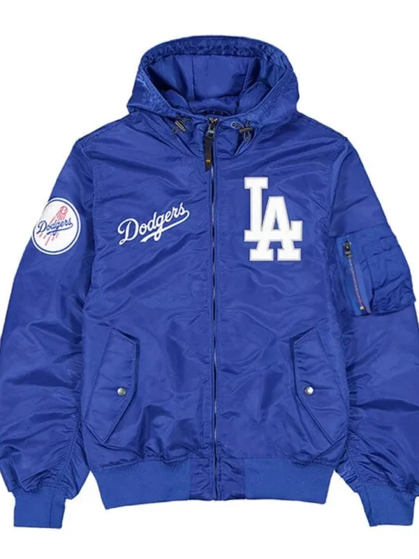 LA Dodgers Historic L-2B Hooded Bomber Jacket