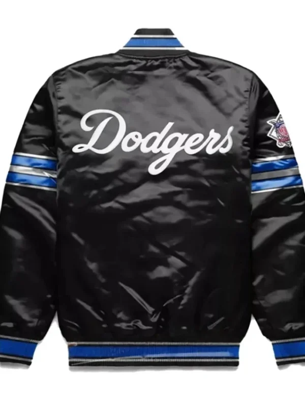 LA Dodgers Home Game Varsity Satin Jacket