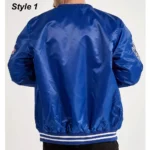 LA Dodgers National Royal Blue Satin Jacket